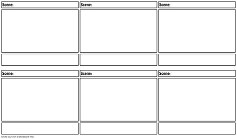 16 9 storyboard template|More.